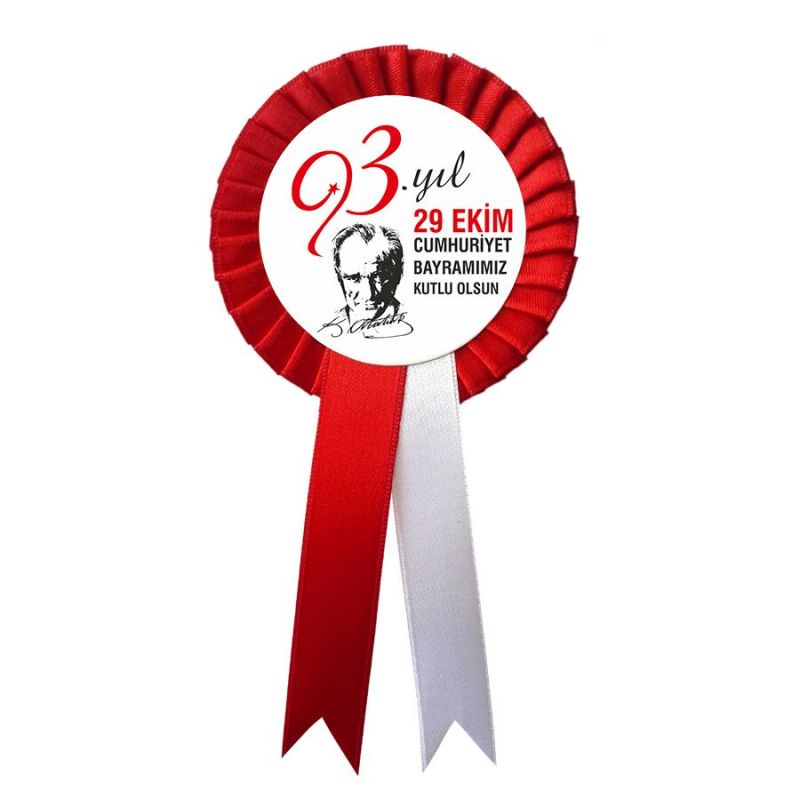 29 Cumhuriyet Bayramı 93. Yıl Kokartları
