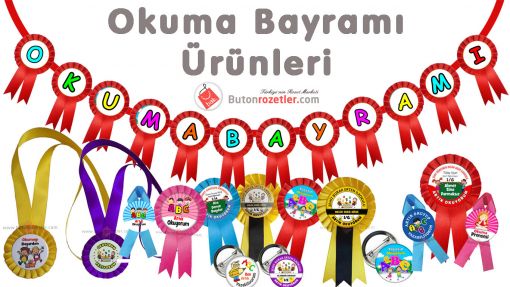  Artık Okuyorum Rozetleri
